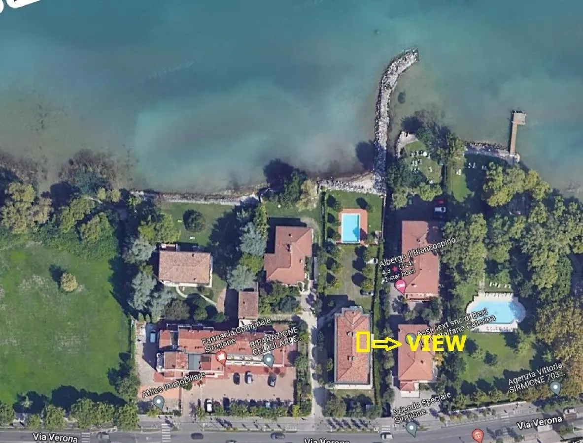 Casa Lugana 19 - Monolocale Con Piscina Direttamente A Lago Sirmione 0*,